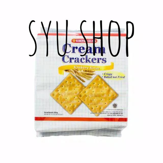 

Khong guan khongguan cream crackers 350 gr malkist tawar asin