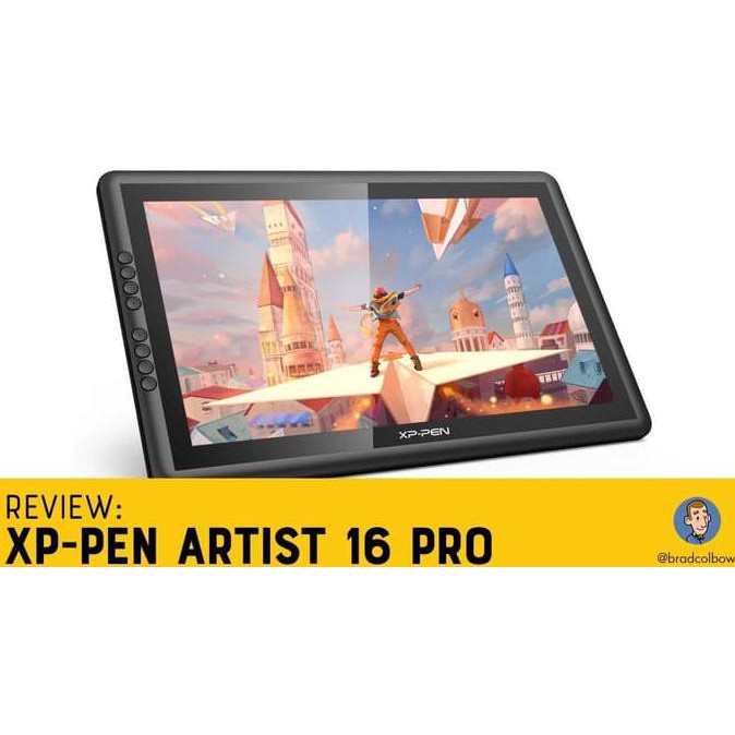 Xp Pen Artist 16 Pro HD IPS Digital Graphic Drawing Display Monitor