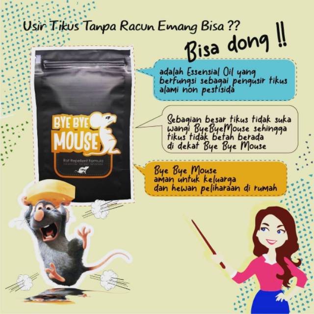 Gel Pengusir Tikus Ampuh Natural Tidak Beracun