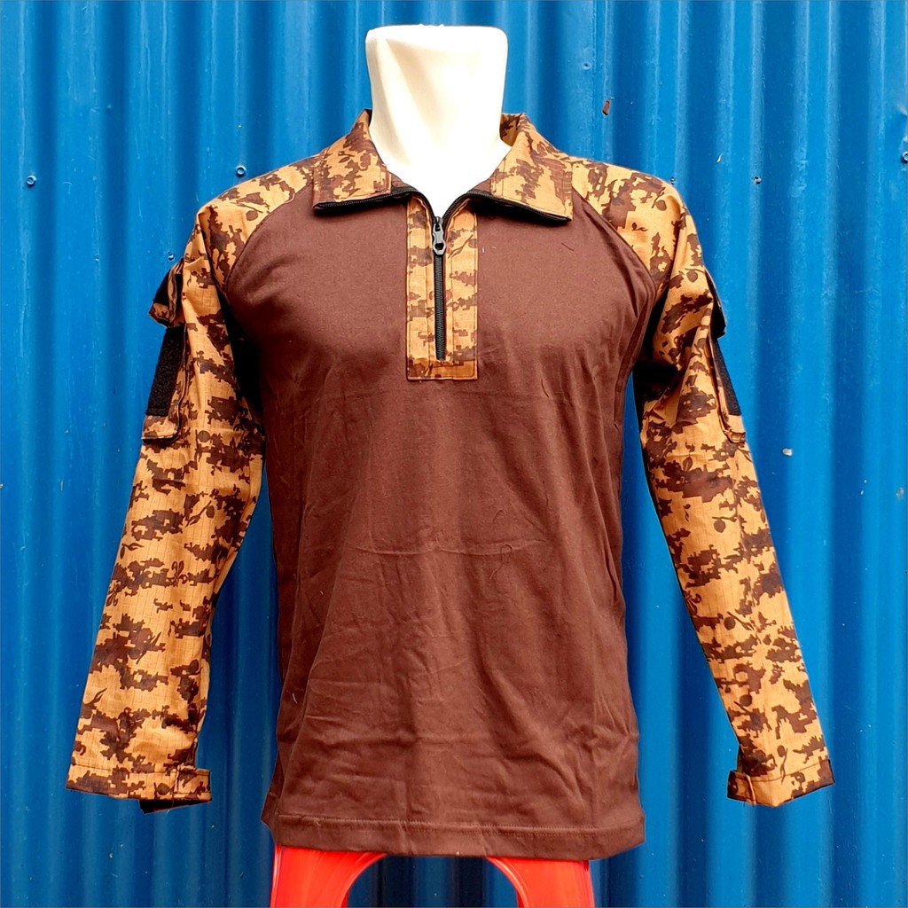 BAJU PRAMUKA TACTICAL WARNA COKLAT
