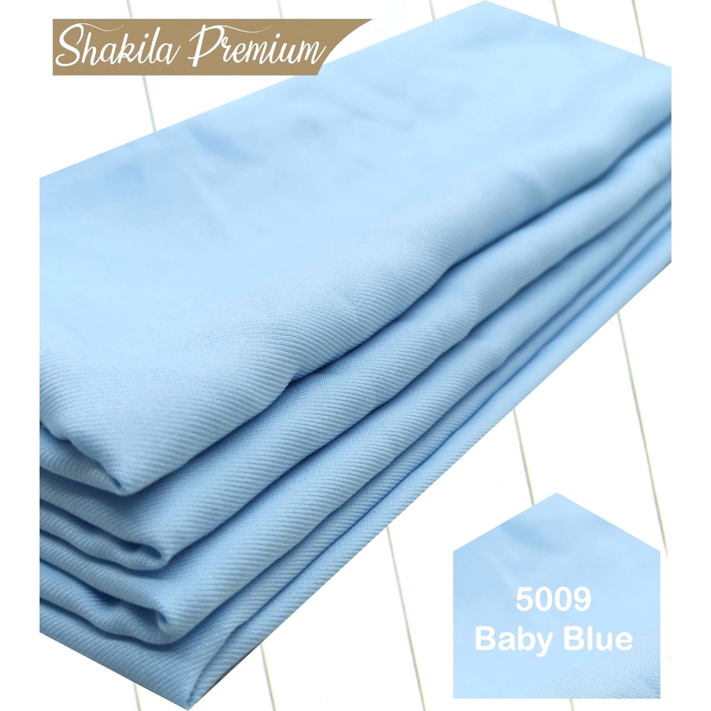 Multi Kain Shakila Shakila sakila sakilla premium lebar 1.5 meter-5009 baby blue