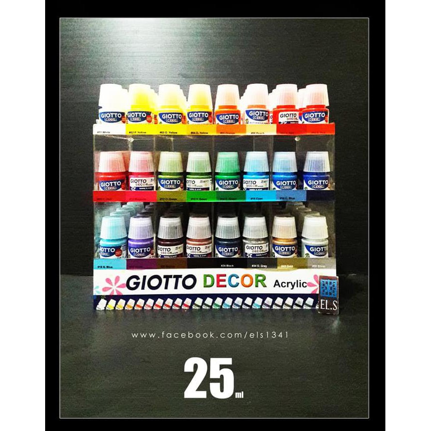 

Giotto Decor Acrylic Paints 25 ml - Cat Acrylic