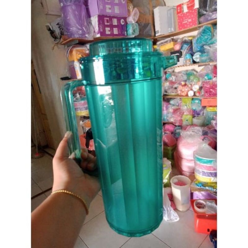 Pitcher Watercolor kristal teko set Tupperware