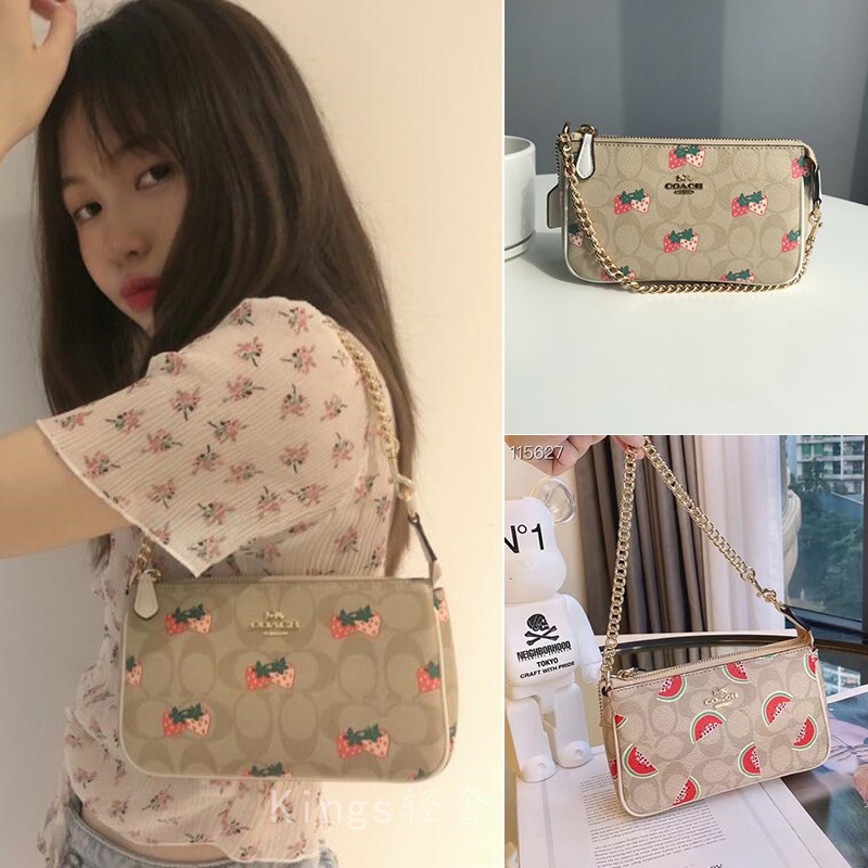 Asli baru coach Tas Wanita Tas Selempang & Bahu Wanita、PVC tas kulit anak sapi、tas selempang cewek