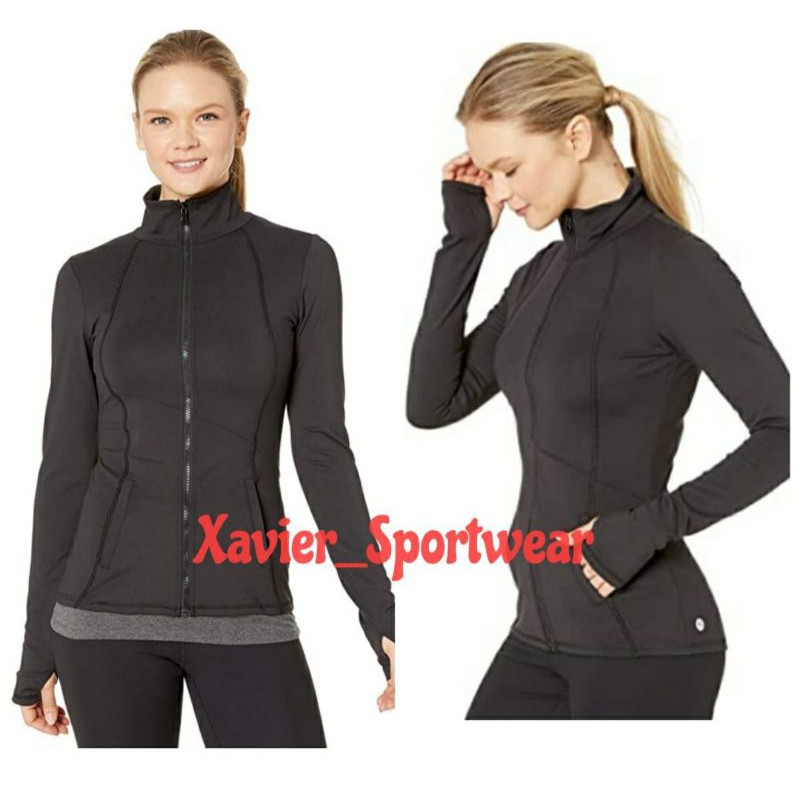 Gottex black thumb hole jacket