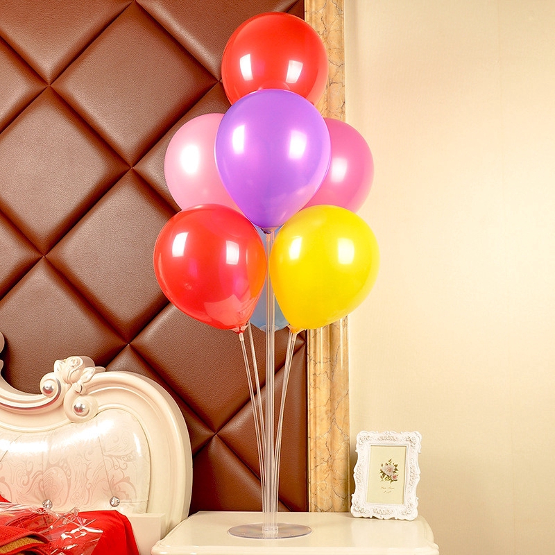 Clear Arch Base Ulang Tahun Baby Shower Pesta Pernikahan Dekorasi Aksesoris Balon Stand Kit Table Holder