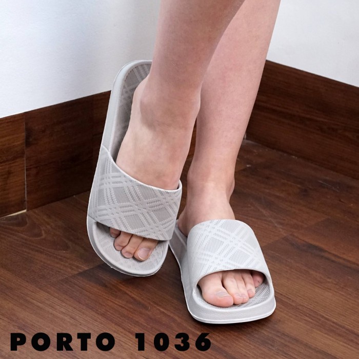 t870thh Sandal Pria Selop Porto 1036 Sandal Batik Kotak Sandal Karet Rumah - Biru, 40 4Y6Uy6I9