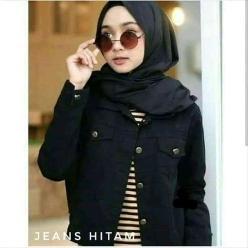 jaket jeans parka wanita jaket wanita korea import