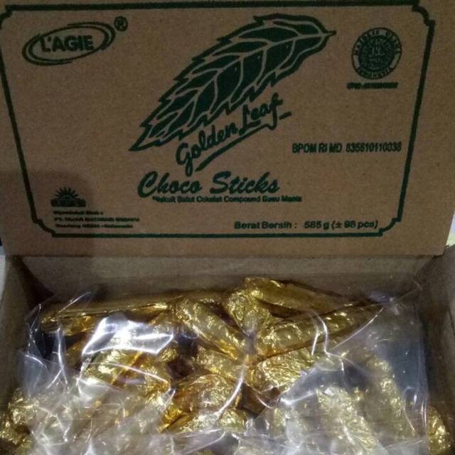 

Lagie golden leaf coklat stik