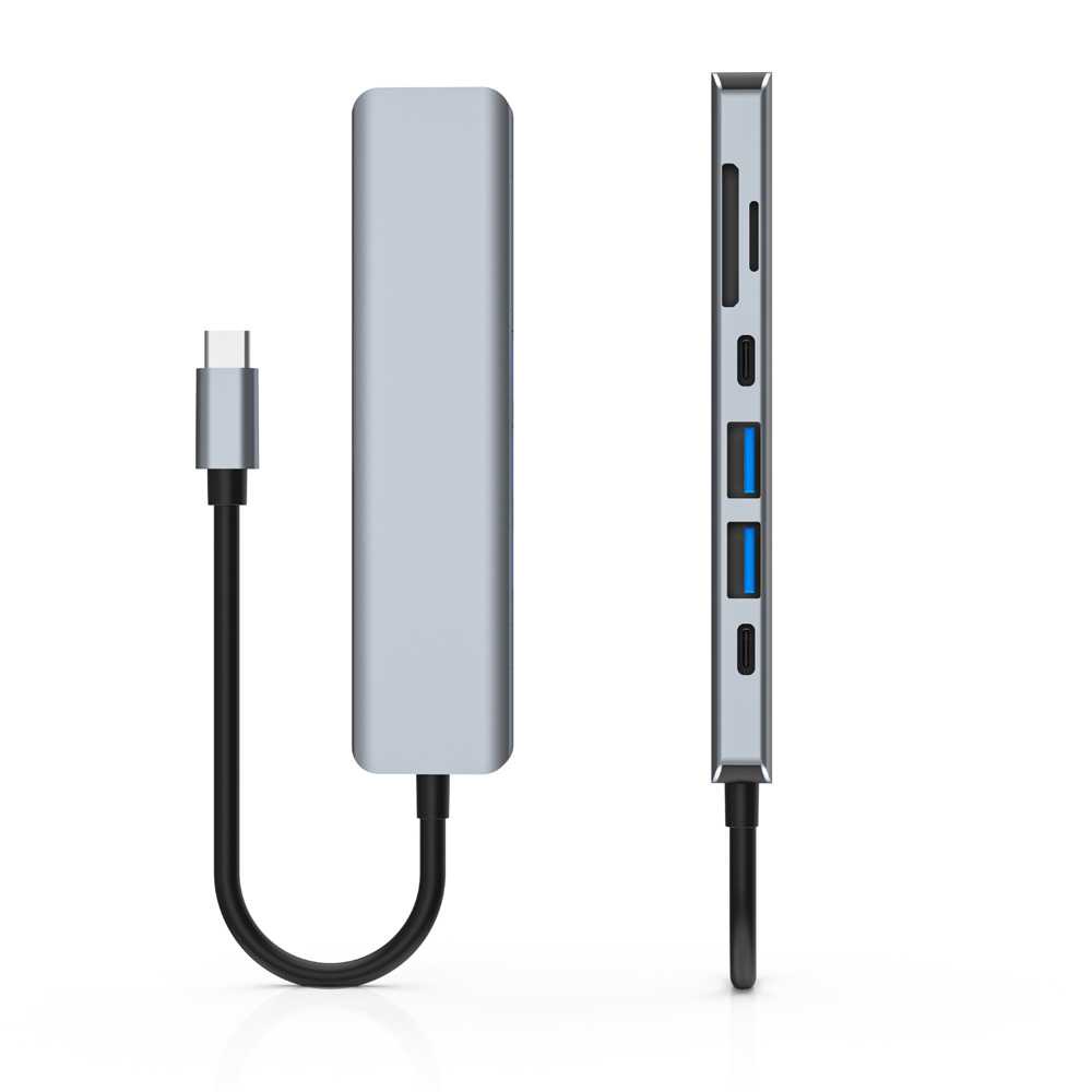 IDN TECH - IPHub USB Type C Hub Adapter HDMI + USB 3.0 + USB Type C - YG-2121