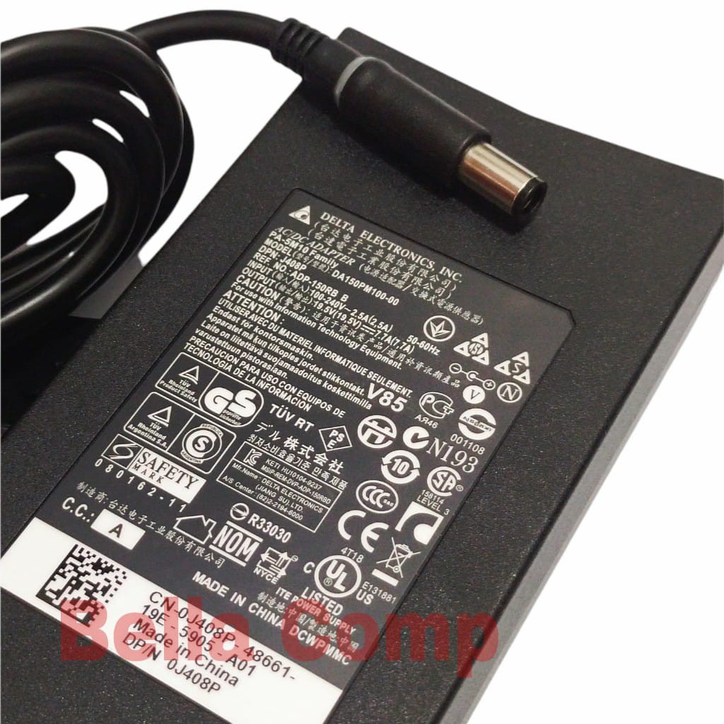 Adaptor Charger Laptop Dell Alienware M11X M14X M15X  Inspiron M170 M1710 M2010 9100 9200 DA150PM100-00 19.5V 7.7A 150W