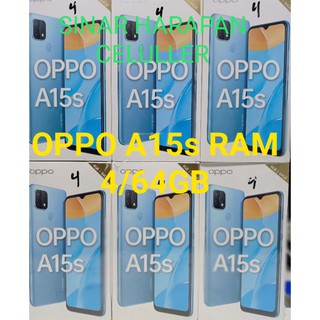 Oppo A15s Ram 4GB Rom 64GB New Garansi Resmi | Shopee