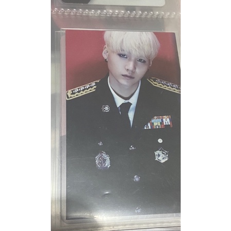 photocard yoongi suga dope young forever