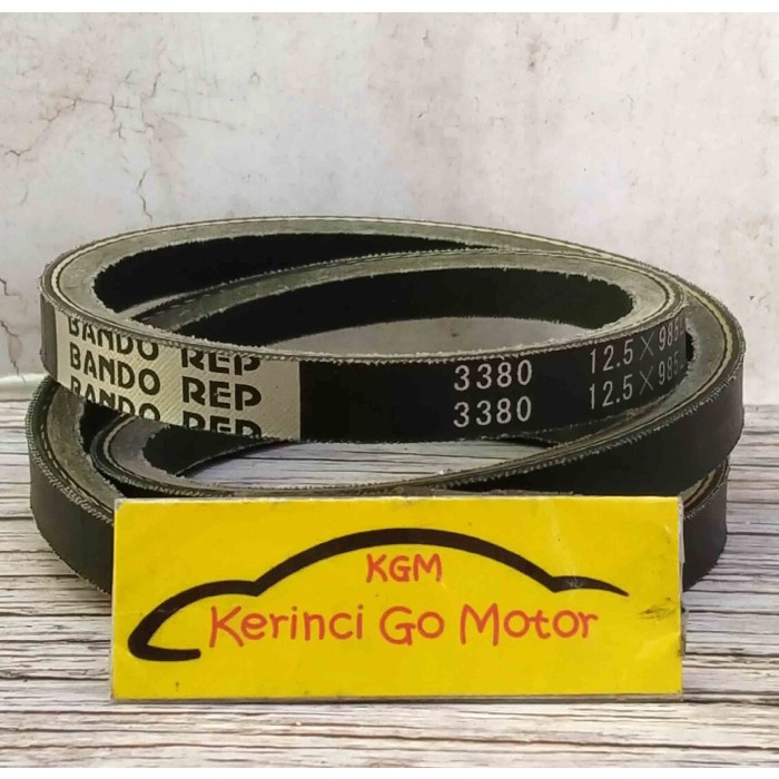 BANDO VAN BELT REP-3380 V BELT TALI KIPAS REP3380 FAN BELT BENANG