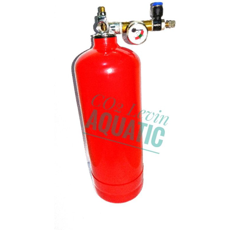 CO2 Tabung Apar + Regulator DIY Aquascape