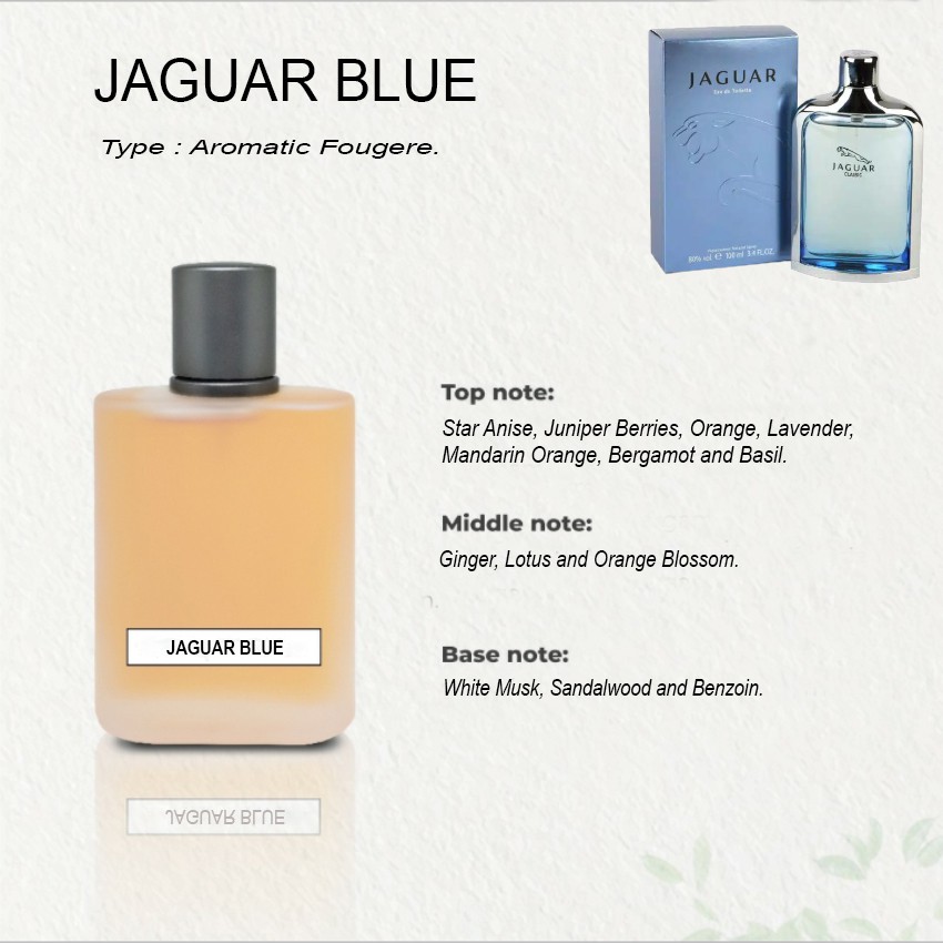 Parfum Refill JAGUAR BLUE