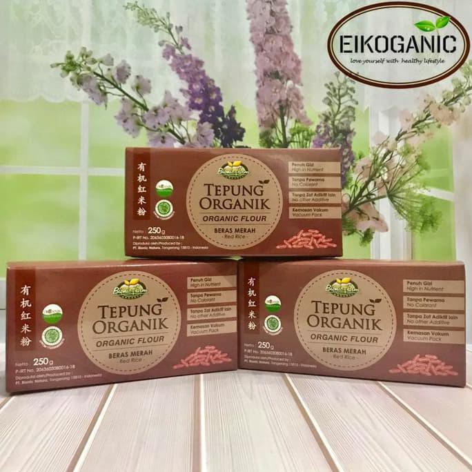 

Sale!! Tepung Organik Beras Merah Bionic Farm / Gasol 250 Gram Terbaru