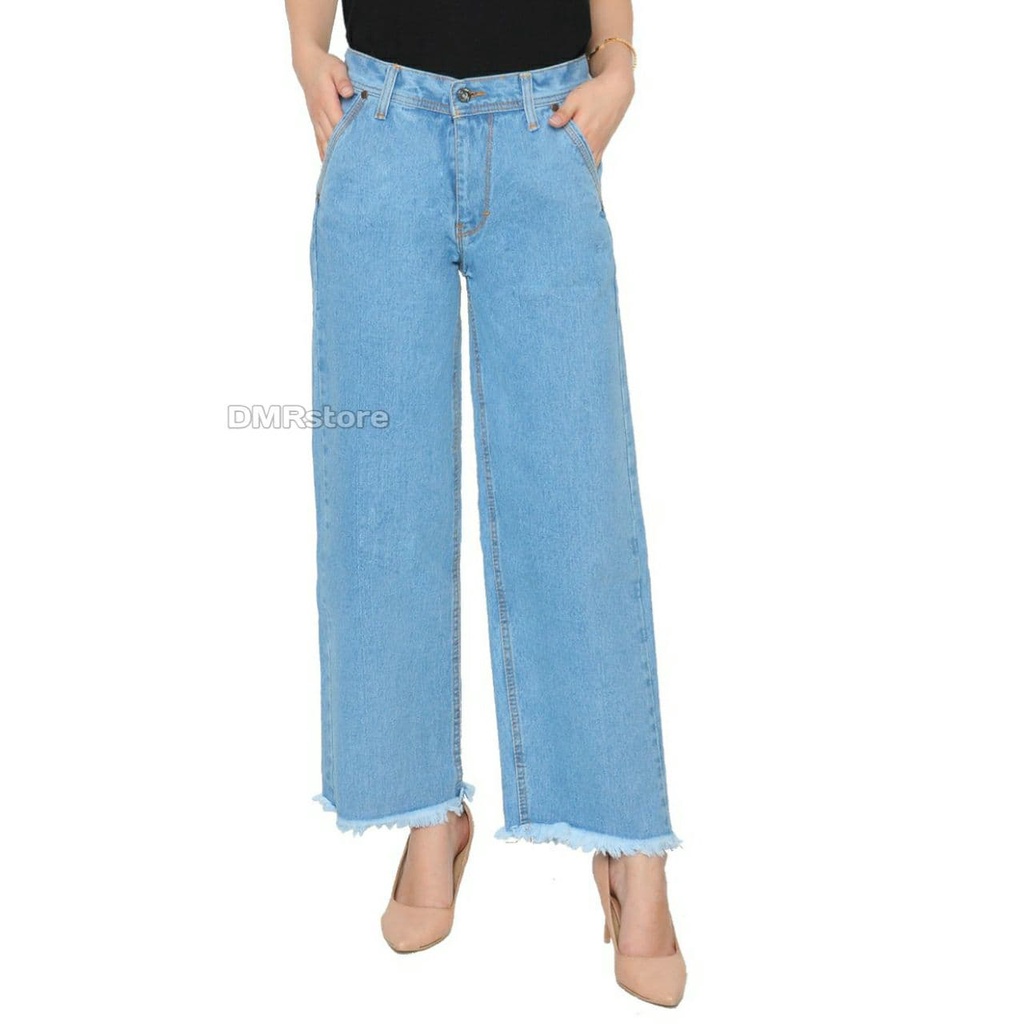 celana kulot jeans rawis boyfriend jeans levis wanita kekinian terbaru korean style denim original d