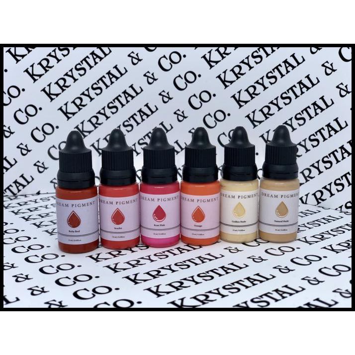 Promo Dream Pigment Tinta Sulam Alis Hybrid Manual Mesin Natural Nude