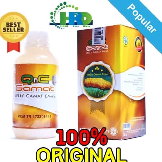 Sale Q N C Jelly Gamat Asli - Gelly Gamat Qnc - Jely Gamet - Gnc - Emas Terbaru