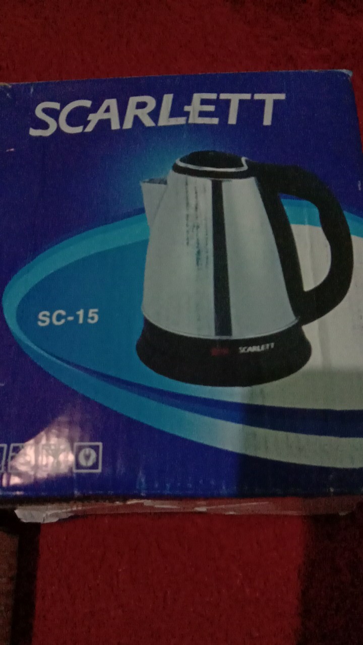 Teko Listrik 1.5liter Pemanas Air Kettle Electric Kapasitas - 1.5l