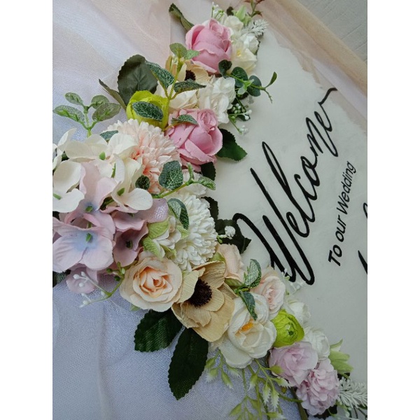 Jual Dekorasi Lamaran / Wedding Sign custom | Shopee Indonesia