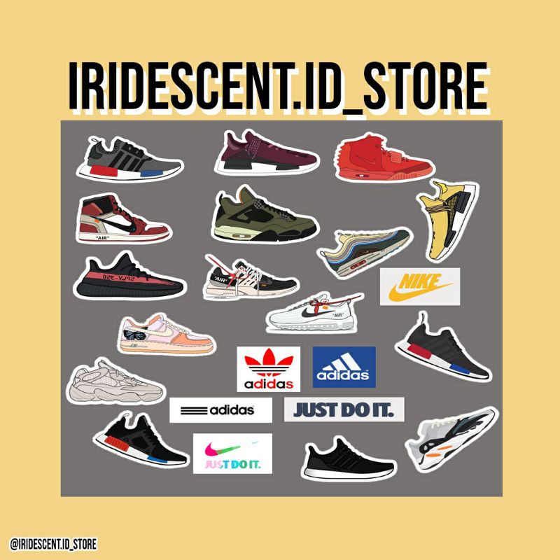 

SNEAKER STICKER PACK (22 PCS)
