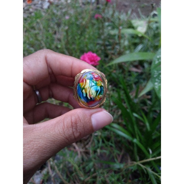 batu rubah pelangi oryginal banyuwangi