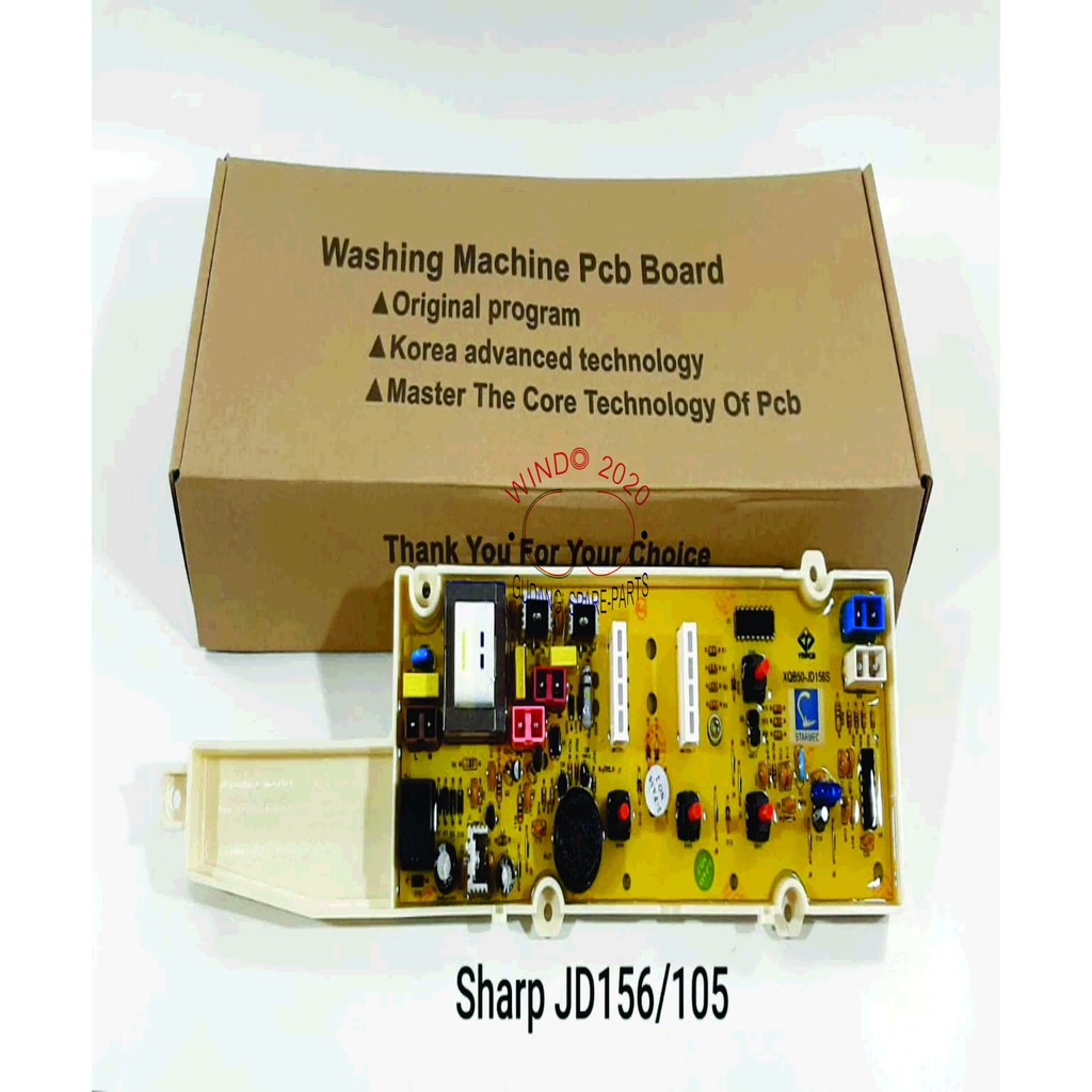 MODUL PCB MESIN CUCI SHARP / ES-F875S-P / ES-F876S-B / ES-F886 / ES-F8655-B