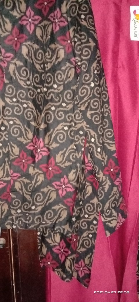 Bisa Cod !!! Couple Gamis Andini | Couple Batik Terbaru | Harga Sudah 1 Set