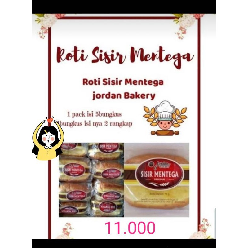 

Roti Sisir Mentega