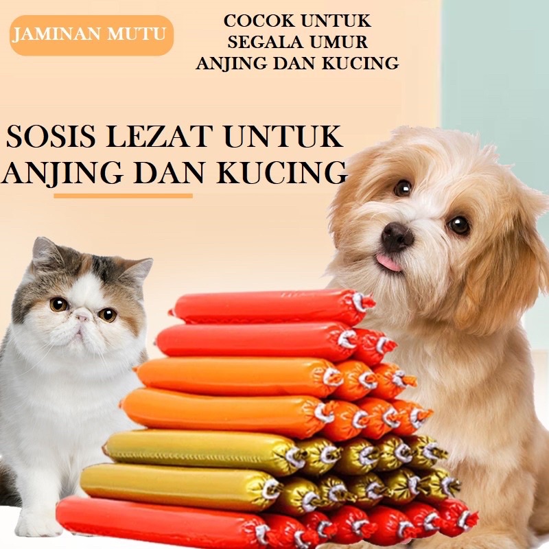 Snack sosis untuk kucing anjing cemilan makanan ringan SOSIS