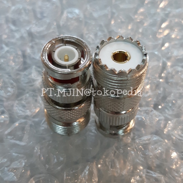 Konektor BNC HT UHF Female ke BNC Male Taiwan Good Quality