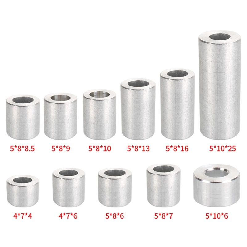 zzz 10 Pcs V-Slot Isolation Column Aluminium Spacer Quarantine 3D Printer Parts