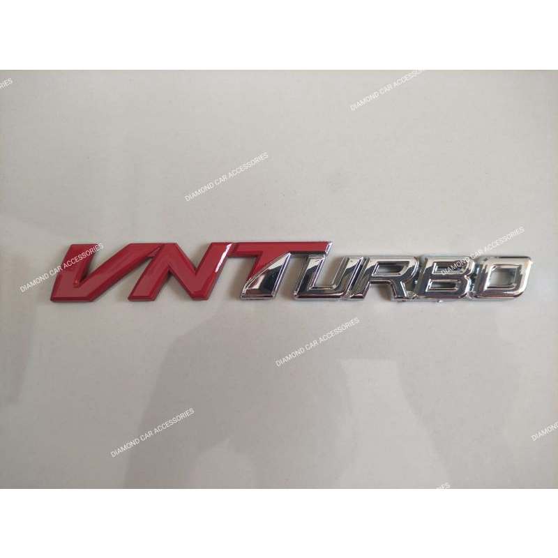 New Emblem / Logo Mobil VNT Turbo Fortuner