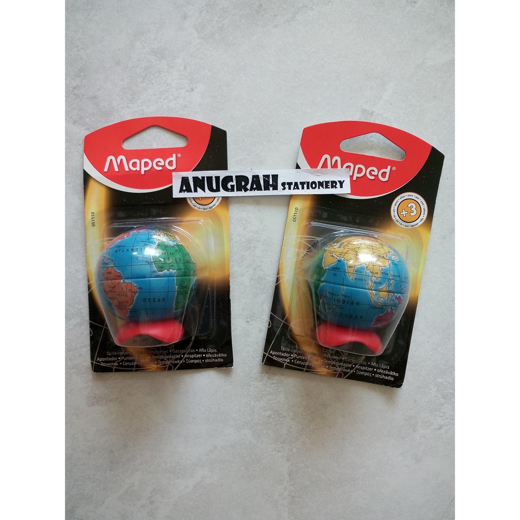 

serutan Globe Maped