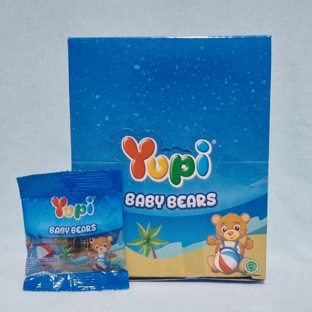 

Yupi Baby Bears Box (Isi 24 Pcs)