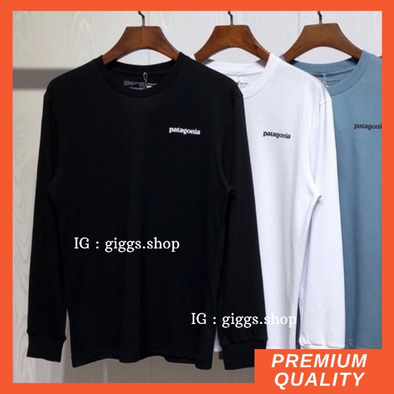 KAOS PATAGONIA P6 RESPONSIBILI LENGAN PANJANG