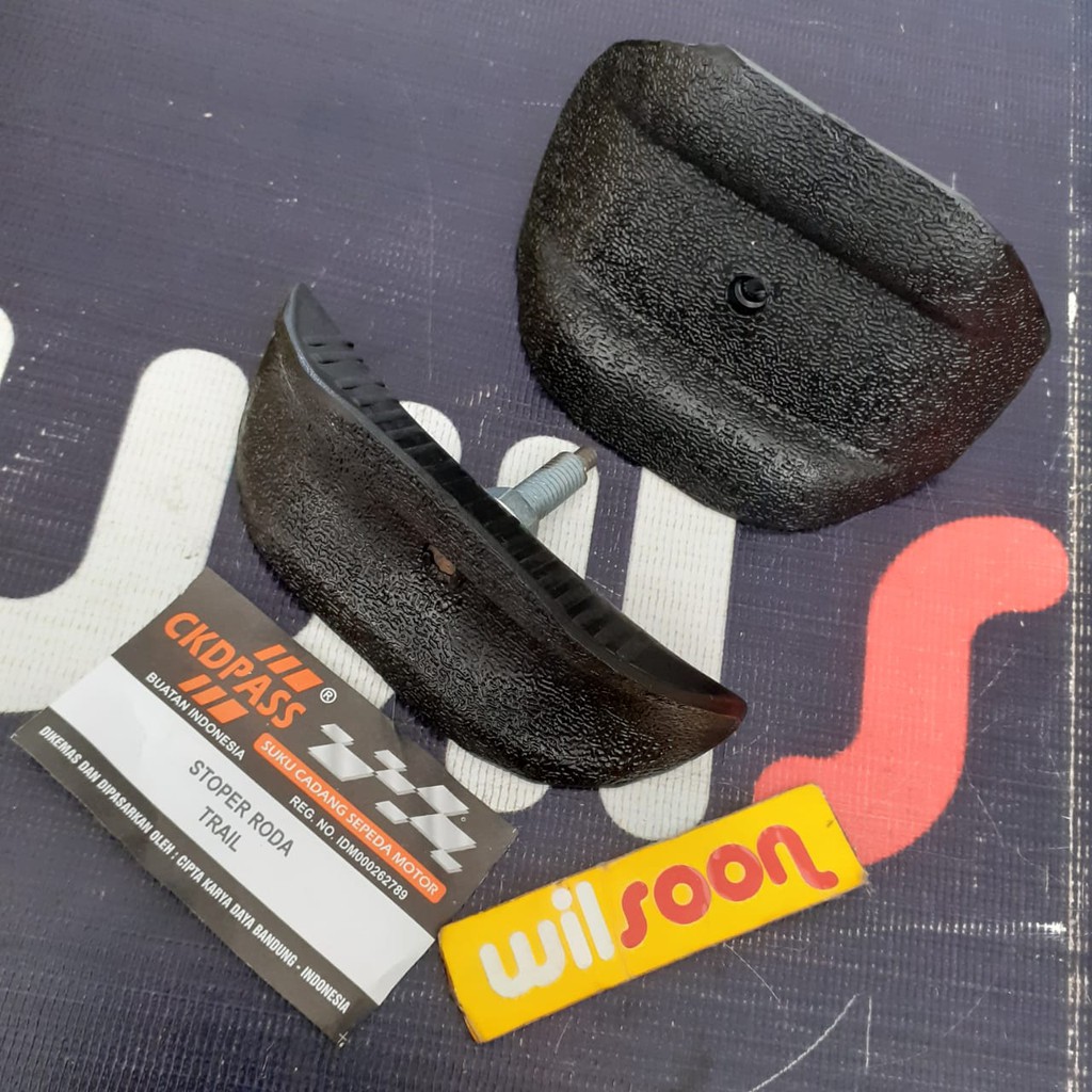 Stoper Rubber / Stopper Ban Trail / Alat Anti Slip Karet Set KLX 150 / Dtracker / CRF 150 / TS / YZ