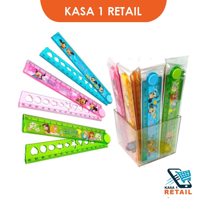 

Penggaris Lipat Karakter Lokal Anak Sekolah TK / SD Panjang 15 cm