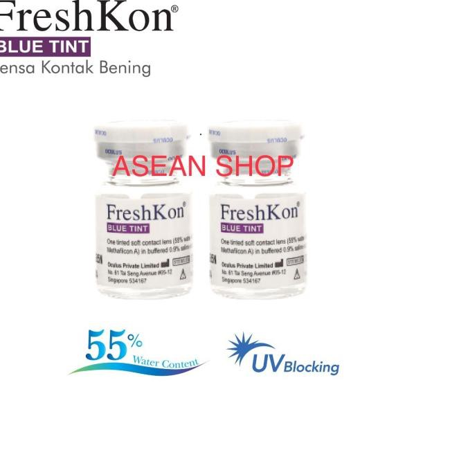 ✲ softlens bening tahunan freshkon kadar air tinggi 55 % ready minus -10 ➺