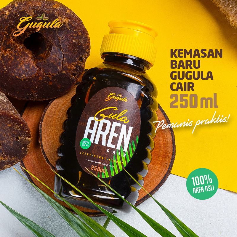 

Gula Aren Cair Gugula 250 ml Travel Friendly