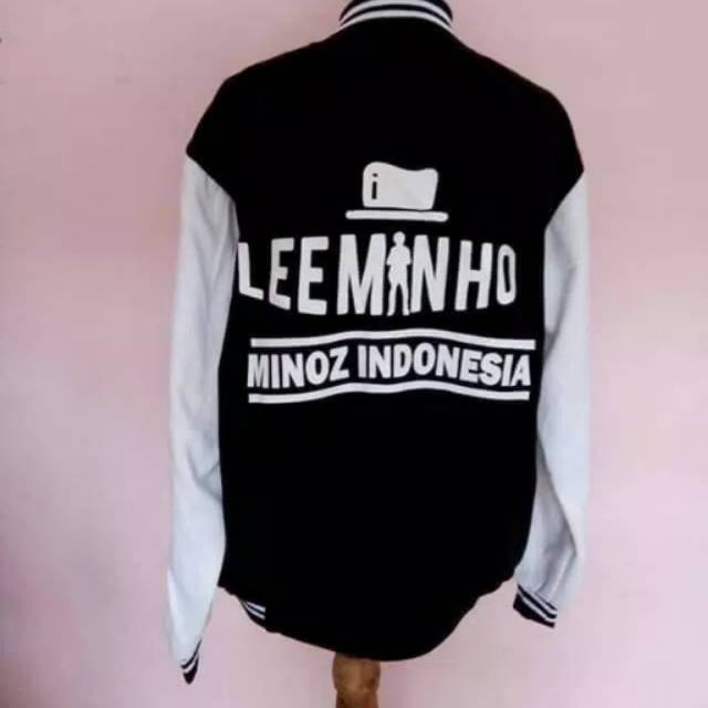 JACKET VARSITY LEE MIN HO MINOZ INDONESIA KPOP PREMIUM