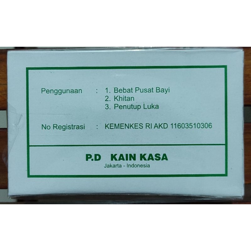 Kain Kasa Steril Hydrophile Isi 16 Lembar / Ukuran 16 x 20 CM / Menutup Luka / Membalut Luka