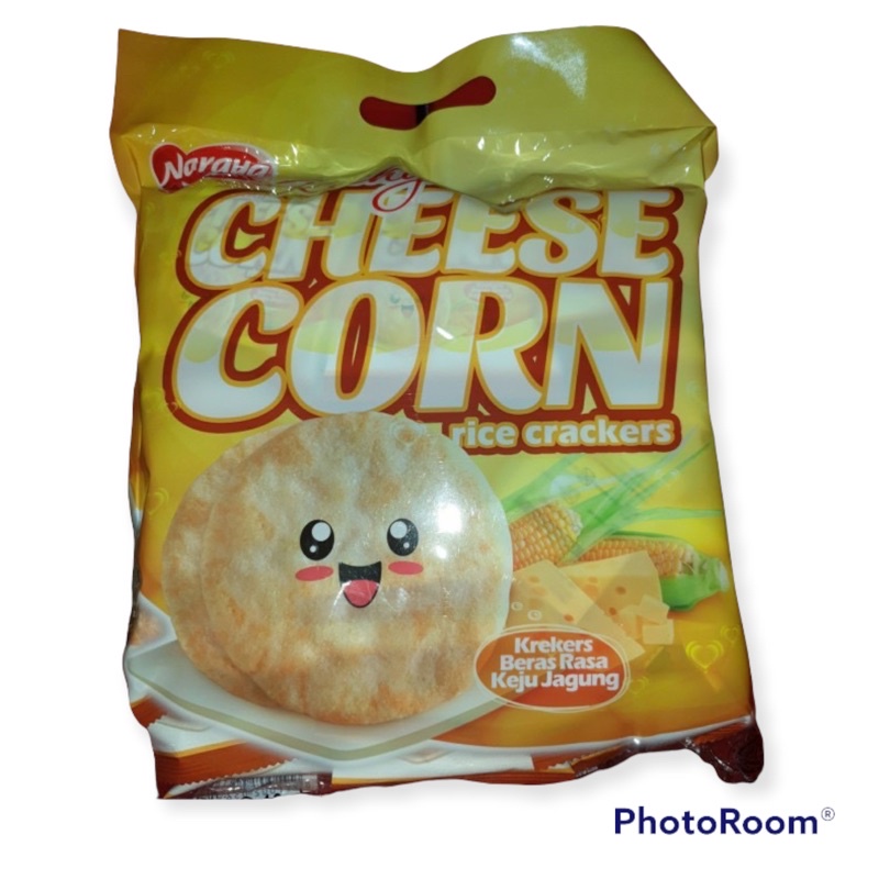 

Naraya richy cheese corn rice crackers 230gr krekers beras keju jagung