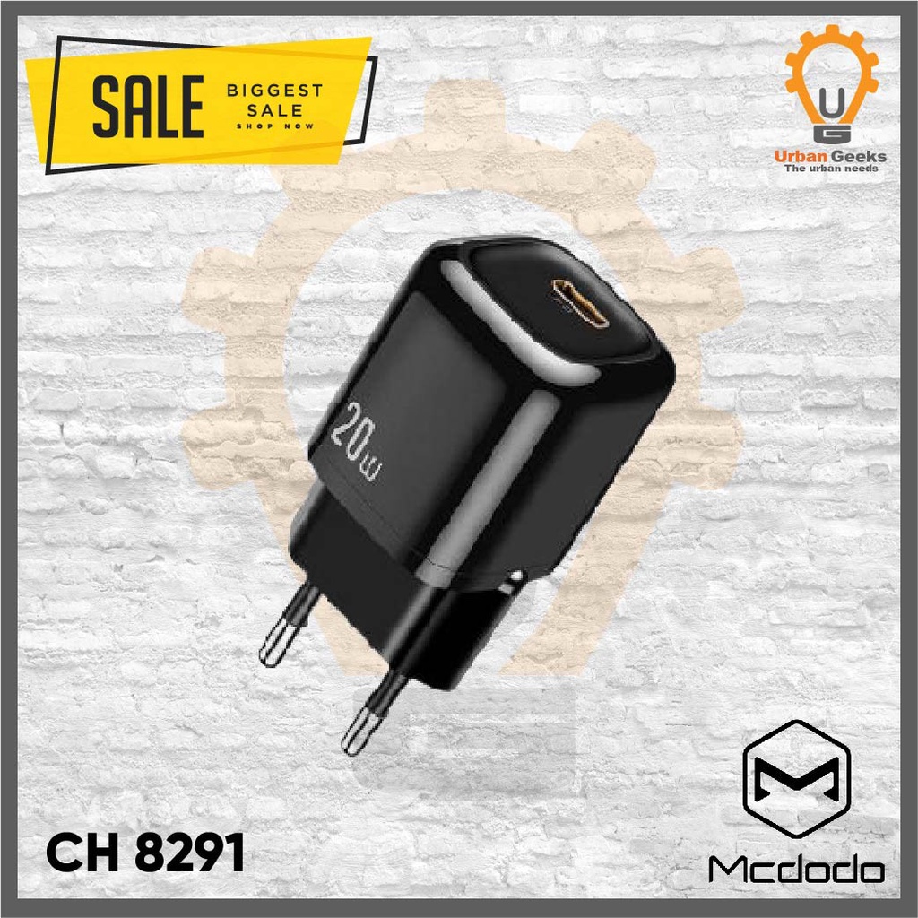 Adapter Charger Ice Series 20W Mini PD CH-8291 Mcdodo