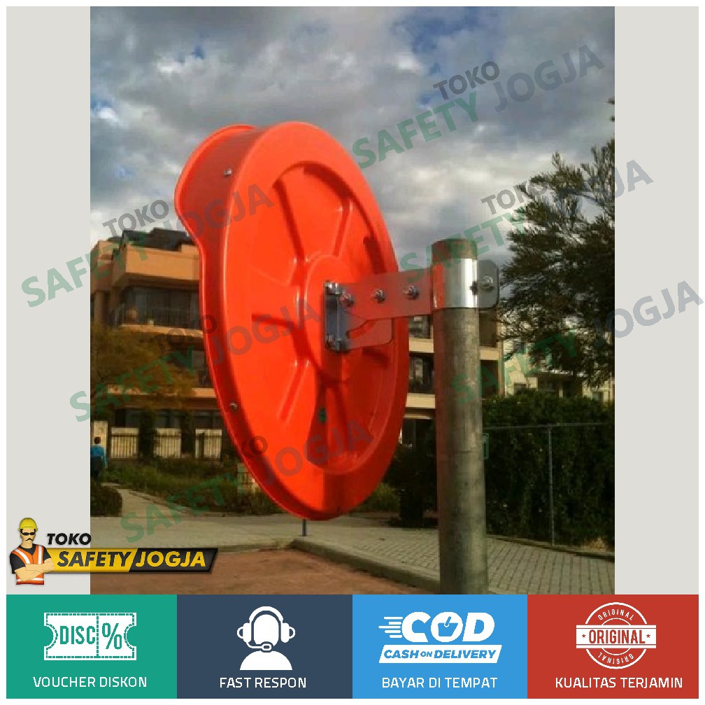 CERMIN Cembung Tikungan Safety Convex Mirror 60 CM