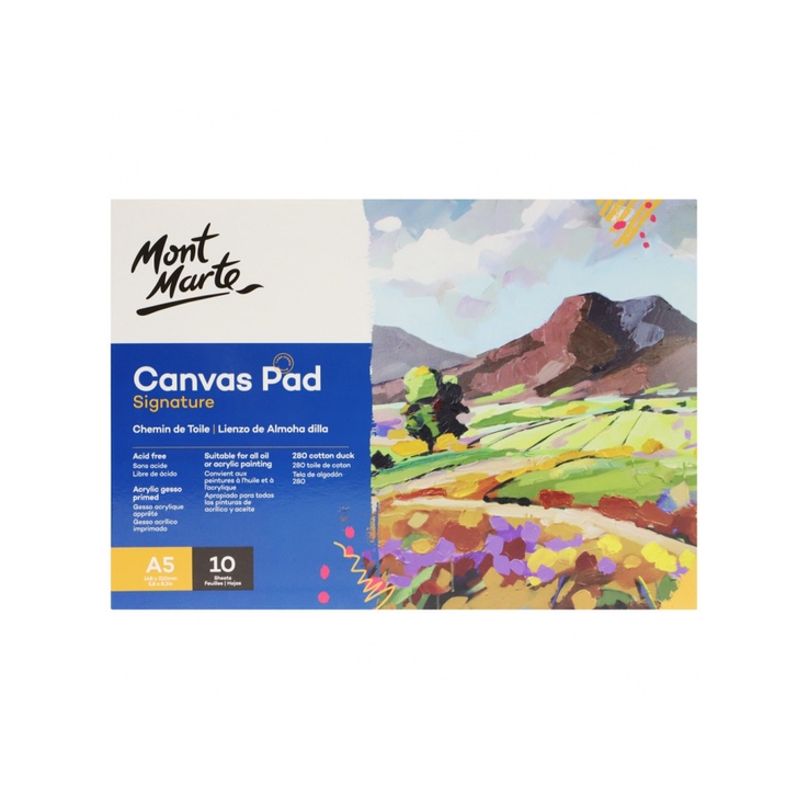 

MM Canvas Pad 10 Sheet A5 Type CAXX0025