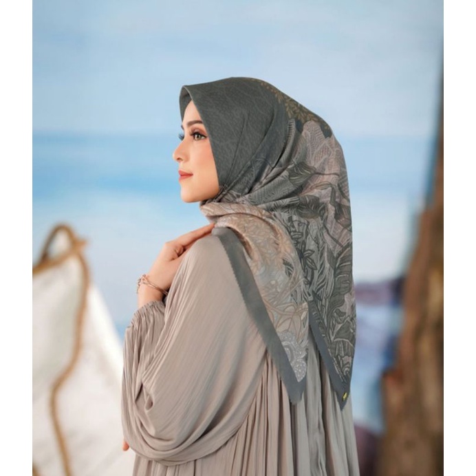 [NEW] Buttonscarves Nusantara Volcano Voal Square