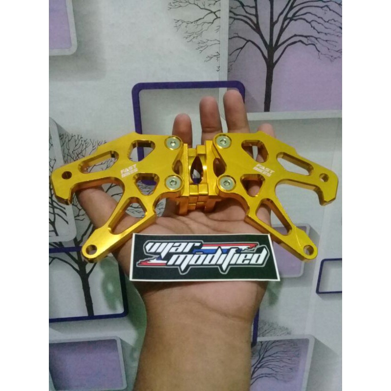 SETELAN RANTAI STANDHOOK VARIASI RACING MOTOR SATRIA FU SONIC JUPITER MX KING NINJA R RR VIXION DLL